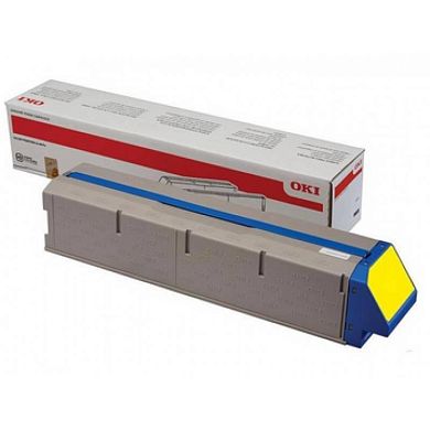 Тонер-картридж OKI 45536505 желтый оригинальный