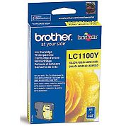 Картридж струйный Brother LC1100Y желтый оригинальный