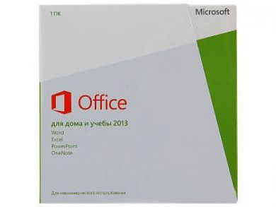 Microsoft Office Home and Student 2013 32/64 Russian Russia Only EM DVD No Skype