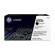 Картридж лазерный HP 653X CF320X черный повышенной емкости оригинальный