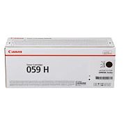 Тонер-картридж Canon 059H BK черный оригинальный повышенной емкости