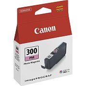 Картридж струйный Canon PFI-300 PM 4198C001 фото пурпурный оригинальный
