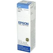 Контейнер с чернилами Epson T6732 C13T67324A голубой оригинальный
