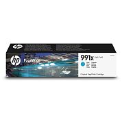 Картридж струйный HP 991X M0J90AE голубой оригинальный повышенной емкости