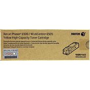 Картридж лазерный Xerox 106R01603 желтый оригинальный повышенной емкости