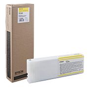 Картридж струйный Epson T6364 C13T636400 желтый оригинальный повышенной емкости