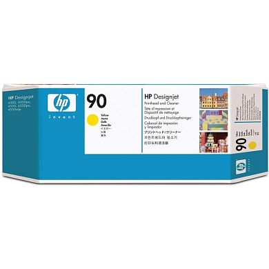 Головка печатающая HP 90 C5057A желтая
