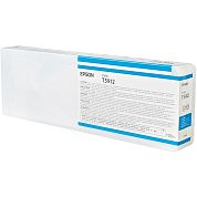 Картридж струйный Epson T5912 C13T591200 голубой оригинальный