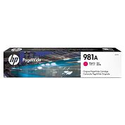 Картридж струйный HP 981A J3M69A пурпурный оригинальный