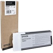 Картридж струйный Epson T6061 C13T606100 фото черный оригинальный повышенной емкости