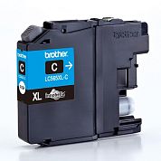 Картридж струйный Brother LC565XLC голубой оригинальный повышенной емкости