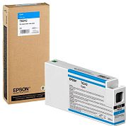 Картридж струйный Epson T8242 C13T824200 голубой оригинальный