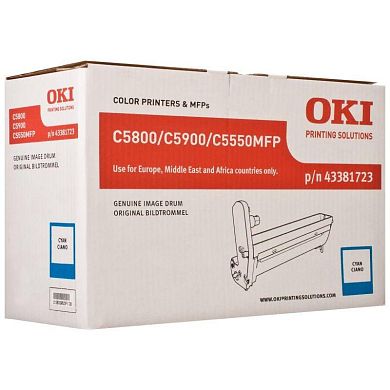 Фотобарабан OKI 43381723 голубой оригинальный