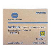 Тонер-картридж Konica Minolta TNP-49Y желтый оригинальный