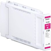 Картридж струйный Epson T41R340 C13T41R340 пурпурный оригинальный